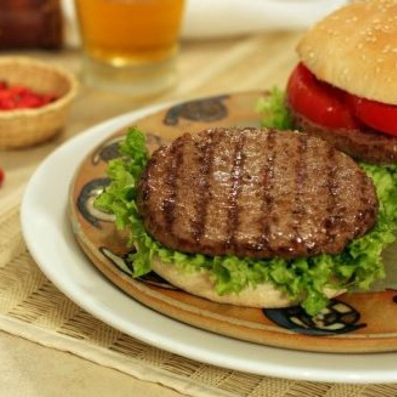 CAJA DE HAMBURGUESA CUARTO LIBRA 114 GR 27 UNIDADES (CONGELADO)